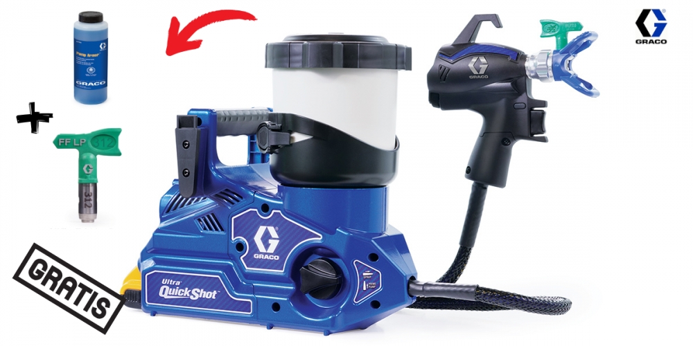 GRACO Ultra QuickShot - Gracos nestegenerasjons sprøyte for småjobber